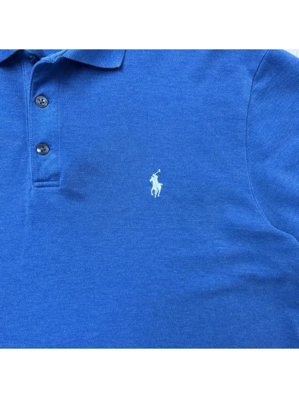Y2K Polo Ralph Lauren Blue Polo Shirt